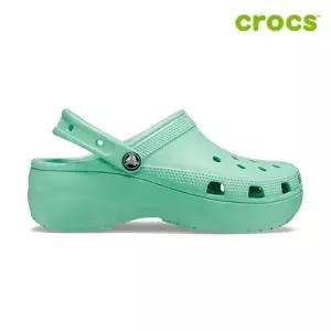 [크록스 정품] 클래식 플랫폼 클로그 여성샌들 206750-3UG