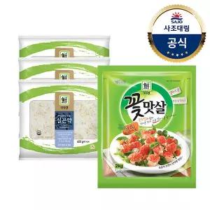 [대림냉장] 저칼로리누들실곤약 400g x3개 +꽃맛살(냉장) 2000g