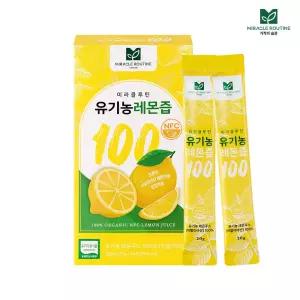 미라클루틴 유기농 레몬즙 100 (20g x 14포) /레몬수 레몬원액 NFC100% 착즙