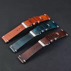 [타임뷰] 어메이즈핏 소가죽시계줄 갤럭시워치스트랩호환 시계밴드 20mm 22mm