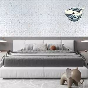 [하프클럽/알티피아]소프트 실크 시트지 작은꽃 아이방 인테리어