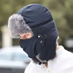 [하프클럽/알티피아]겨울철 방한마스크 WOLVES 필수품 양털 방품 WB안면마