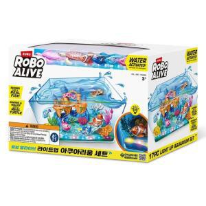 주루 로보 얼라이브 라이트 업 아쿠아리움 세트 로보피쉬라이트업아쿠아리움세트 코스