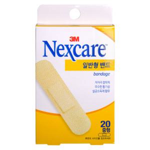 3M 넥스케어 일반형 밴드 중형 20매 일회용밴드