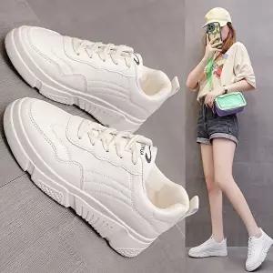 [기타브랜드]2003 여성스니커즈 화이트운동화 흰운동화 단화 플랫