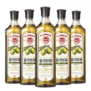 [사조대림] 올리브유 900ml x5개