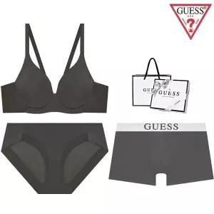 [롯데백화점]게스 에어푸쉬 심블 커플속옷세트 GEWBRBPDR512DBR