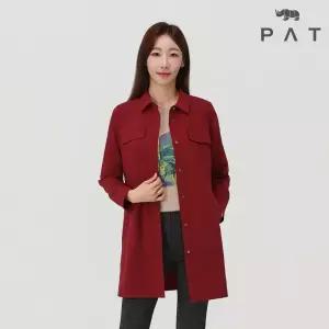 [PAT 여성] 스트레치 셔츠형 코트_1H61103