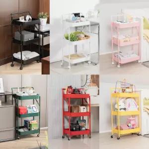 부하우스 3단 접이식 트롤리 1+1세트