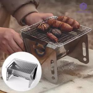 퍼플제로 경량 바베큐 미니 숯불 화로대 1-2인용