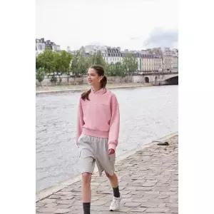 [르꼬끄](대전신세계)[60% OFF] (QP322OFS71) 여성 더블텐션 루즈핏 크롭 맨투맨 / 대전신세계