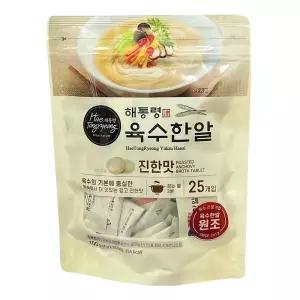 해통령 국물내기 육수한알 진한맛 100g ( 4g 25개입 ) 트레이더스 코스트코 코인 육수 한알육수