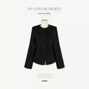 핫핑 [LOVB] L-1448 노카라 라운드넥 쓰리버튼 싱글자켓