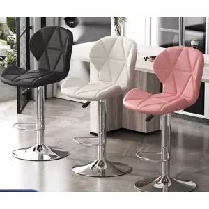 높낮이조절의자 식탁 높은 바스툴 레드 의자 빈티지