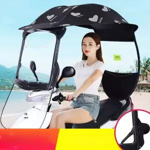 오토바이 스쿠터 지붕 방수 바람막이 가리개 캐노피 비 비가림막