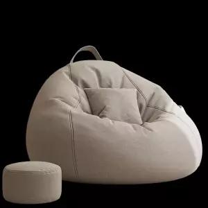 컬러 빈백소파 1인용빈백 1인쇼파 거실 침실 발코니