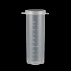 글랜드 캡 둥근 바닥 원심 튜브 투명한 독립형 체중계 실험실 분석 용품 50ml 2 개