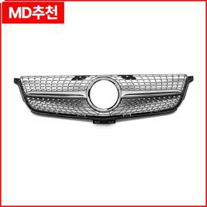 프론트 범퍼 그릴 후드 튜닝 레이싱 메르세데스 벤츠 ML 클래스 W166 ML300 2012-2015 ABS