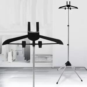 스탠드형 스팀 다리미판 옷걸이 거치대 높이조절 행거 핸드형 스탠드다리미판