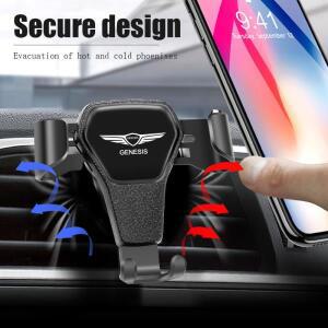 g70 제네시스 범용 자동차 전화 거치대 벤트 도구, 제네시스 G80 GV70 Essentia Neolun G90 X