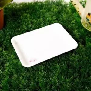 식물 재배용 직화분 받침대 대형 25.5x28x3.1cm 화분 보호대 플라스틱 (WFKIPM0)