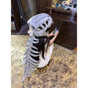 공룡 뼈모자 푹 골격 머리 할로윈 75cm 스켈레톤 인형 프레 소품