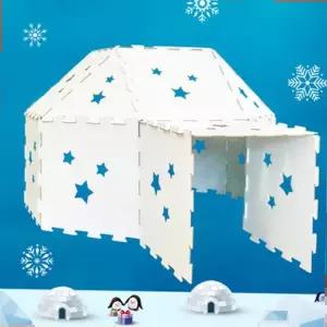 플레이하우스 대형종이집 이글루 만들기