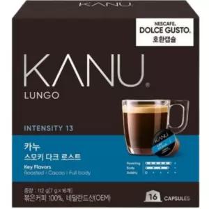 카누 돌체구스토 호환캡슐 스모키 다크로스트 7g 16개입 (112g) 국민커피 음료
