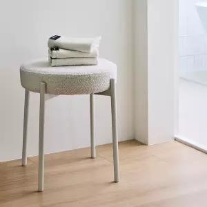 한샘 퍼프 스툴 의자 2color 보조의자 간이의자