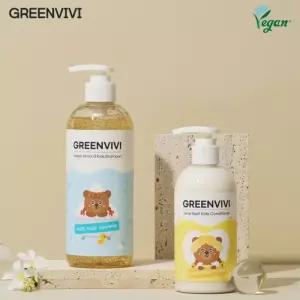 그린비비 비건 어린이 키즈샴푸+키즈 린스 컨디셔너