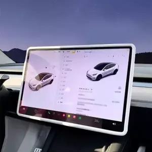 테슬라 모델3 모델Y 15인치 모니터 보호 실리콘 범퍼케이스
