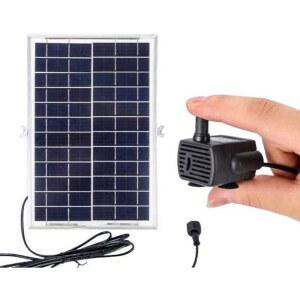 태양광 워터펌프 양수기 분수 5W 미니 여과기 세트 패널 싱글 mp