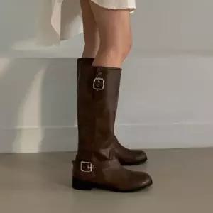 롱부츠 미들부츠 롱구두 로우힐 봄부츠 봄신발 겨울