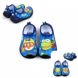 남아동 뽀로로 캐릭터 수영장 워터건 아쿠아신발 물놀이 비치 슈즈 해수욕장