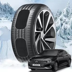 더뉴그랜저 붙이는 스노우체인 캐치스노우 타이어 패치 스파이더 이지링 자동차 차량 작물 우레탄