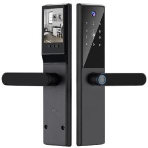 투야 앱 지문 도어락 코드 키 터치 스크린 스마트 보안 디지털 전자 (가정용)