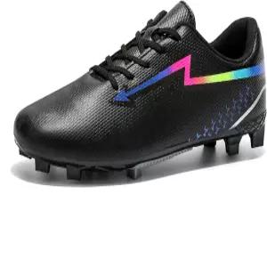 남성 축구화 로우탑 논슬립 레이스업 축구 클리츠 아웃도어 스포츠 운동 스파이크 실내 야구 라크로스
