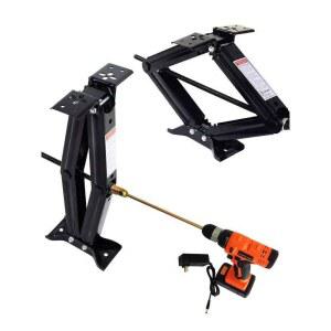 카라반 자키 아웃 다리 하중지지 운반 강력 카라반자키 이중회전 연장 발판 리프트