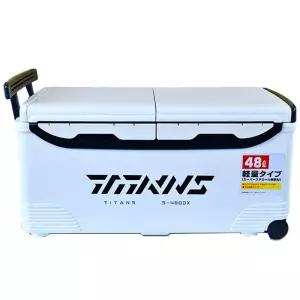 48L 낚시용 아이스박스 대형 보냉 바퀴좌석 이동식