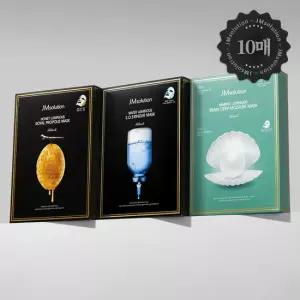 제이엠솔루션 꿀광/청광/물광 프리미엄 마스크 플러스 10매 (정가 22,000원)