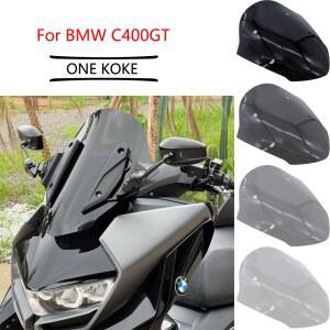 숏스크린 BMW C400GT 400GT 400 GT 오토바이 액세서리 짧은 윈드 스크린 디플렉터 바이저