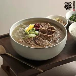 [마음식당] 국내산 뼈없는 소갈비탕 600g x 8팩 실온보관 순살갈비탕