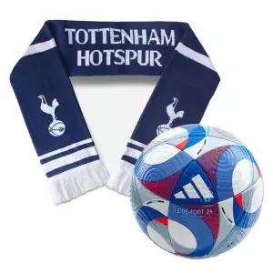 올림픽24 프로 매치볼 축구공 5호 + 토트넘 응원 머플러 세트