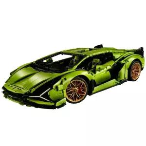 블록 호환블럭 장난감 람보르기니 자동차 그린 테크닉
