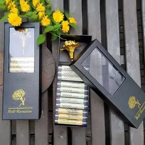 골드 카네이션 용돈박스 어버이날 선물 브로치 생일상자 장미 골드꽃 부모님 금꽃 스승의