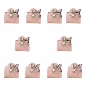 미니 체크 기프트박스 10개입 선물포장 답례품 케이스소형상자 패턴 과자세트 캔디 포장팩 패키지 가방 소