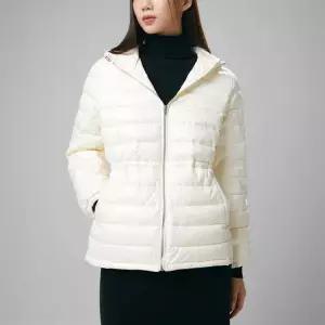 [미쏘] 후드 벨티드 경량패딩 (MIWJPDV25B-T)