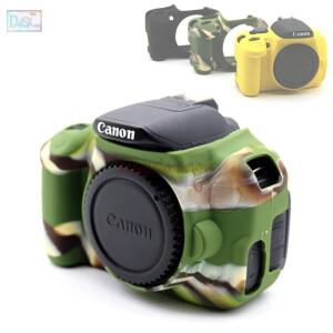 캐논 카메라용 고무 실리콘 케이스 바디 커버 보호대 부드러운  스킨 EOS 650D 700D 키스 X6i X7i Rebel T4