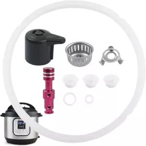 인스턴트팟 듀오 8쿼트 및 플러스 8쿼트용 교체 부품 10개 세트 (실링 링 증기 배출 밸브 부유 막힘 방지