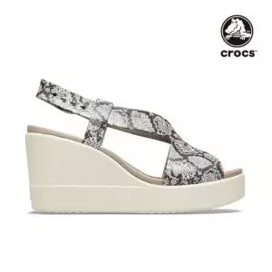 [크록스]슬리퍼 샌들 TQJ 206222-93T BROOKLYN HIGH WEDGE W MLTISTU 911033